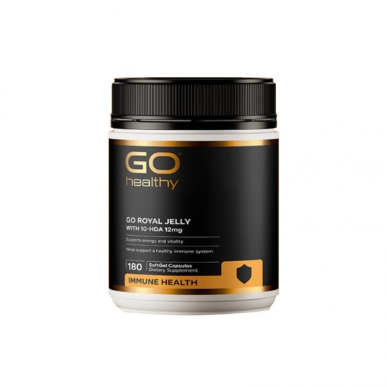 Go Healthy 高之源 蜂王浆蜂皇浆胶囊180粒 保质期：2027.12